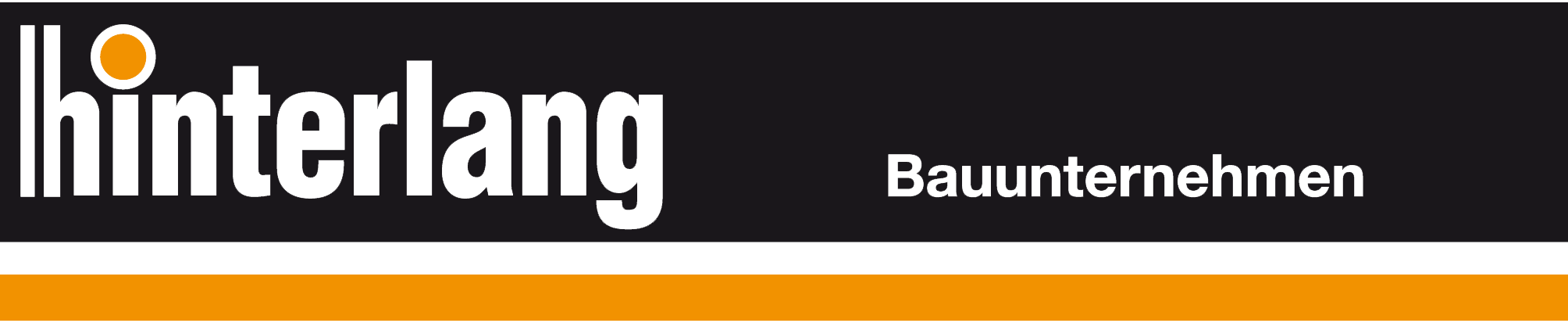 Logo des Bauunternehmens Hinterlang